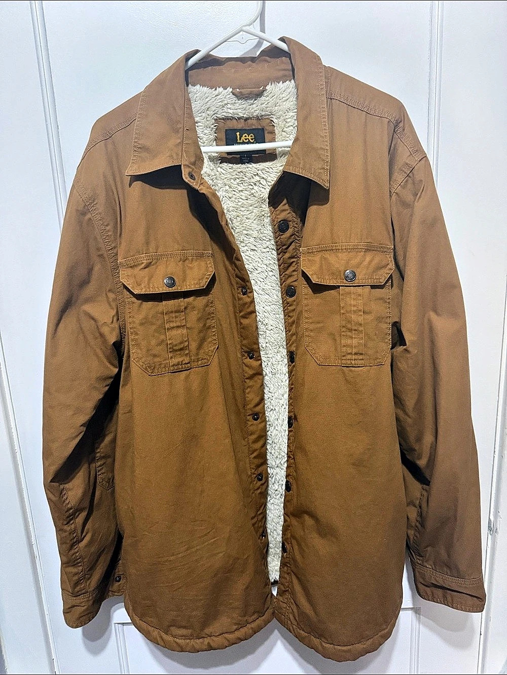 Men’s Lee - Sherpa Lined Shirt Jacket
